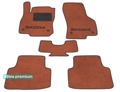 Двошарові килимки Sotra Premium Terracotta для Skoda Octavia (mkIV) 2020→