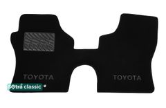 Двошарові килимки Sotra Classic Black для Toyota HiAce (XH20)(1 ряд) 2006-2012 - Фото 1