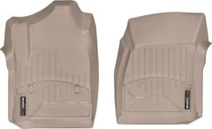 Коврик Weathertech Beige для Chevrolet Silverado (single cab)(mkIII)(no 4x4 shifter)(with full console) 2014→