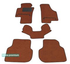 Двошарові килимки Sotra Premium Terracotta для Volkswagen Jetta (mkVI)(A6) 2010-2018 (USA)