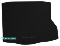 Двошарові килимки Sotra Premium Graphite для Mercedes-Benz CLA-Class (C117)(седан)(багажник) 2013-2019 - Фото 1