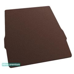Двошарові килимки Sotra Premium Chocolate для Mercedes-Benz S-Class (W222)(багажник) 2013-2020