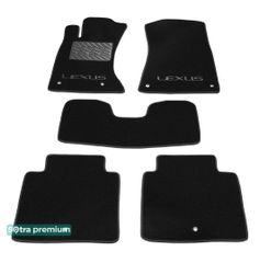 Двошарові килимки Sotra Premium Black для Lexus GS (mkIII)(повний привід) 2005-2010