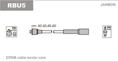 Дроти запалювання Janmor RBU5 для Renault 21 1.4 (C2J 770)