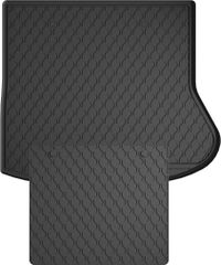 Гумовий килимок у багажник Gledring для Mercedes-Benz CLA-Class (X117)(універсал) 2015-2019 (багажник із захистом)