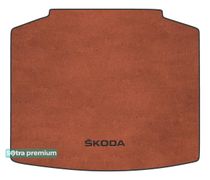 Двошарові килимки Sotra Premium Terracotta для Skoda Scala (mkI)(багажник) 2019→ - Фото 1