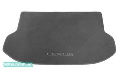 Двошарові килимки Sotra Premium Grey для Lexus NX (mkI)(багажник) 2014-2021