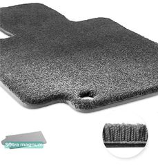Двошарові килимки Sotra Magnum Grey для Nissan Pathfinder (mkIII)(R51)(розкладений 3й ряд)(багажник) 2005-2010