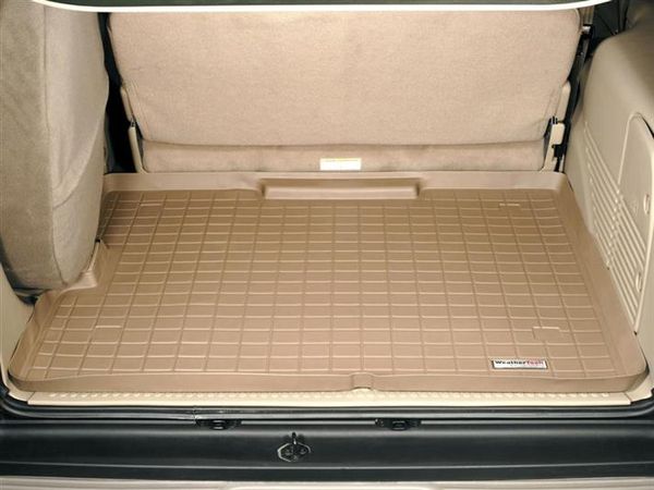 Коврик Weathertech Beige для Ford Escurtion (mkI)(trunk behind 3 row) 1999-2005 - Фото 2