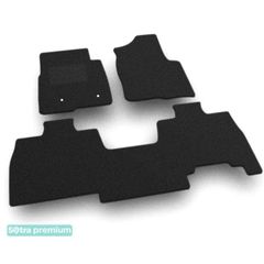 Двошарові килимки Sotra Premium Black для Ford F-150 (mkXI)(SuperCab) 2009-2014