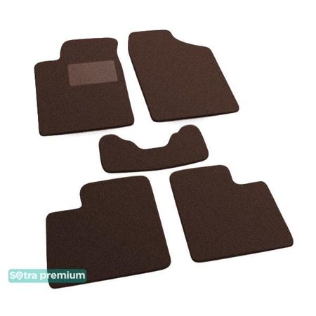 Двошарові килимки Sotra Premium Chocolate для Geely HS (mkI) 2005-2006 - Фото 1