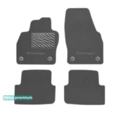 Двухслойные коврики Sotra Premium Grey для Volkswagen Taigo (mkI) 2020→