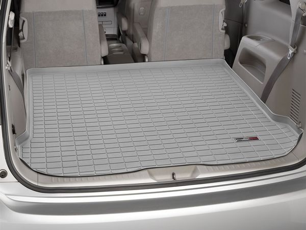 Коврик Weathertech Grey для Nissan Quest (mkIV)(trunk behind 2 row) 2011-2017 - Фото 2