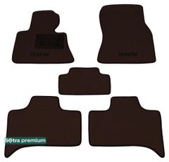 Двошарові килимки Sotra Premium Chocolate для BMW X5 (E53) 1999-2006