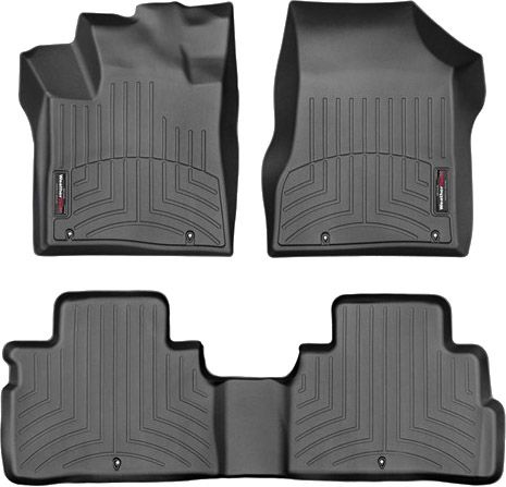 Коврики Weathertech Black для Nissan Murano (mkIII) 2015-2017  - Фото 1