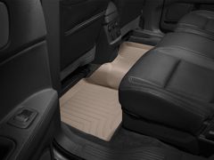 Коврики WeatherTech Beige для Ford Explorer (mkV)(1-2 row)(2 row bucket seats with console) 2011-2014 - Фото 3