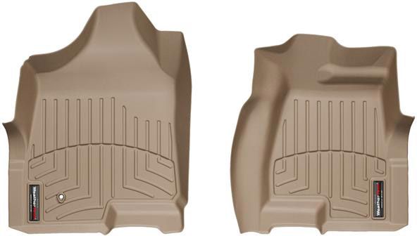 Коврики WeatherTech Beige для Hummer H2 (mkI)(1 row) 2003-2010 - Фото 1