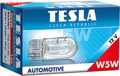 Автомобильная лампа Tesla B65201 тип W5W (12V; 5W; W2,1x9,5d) - Фото 3