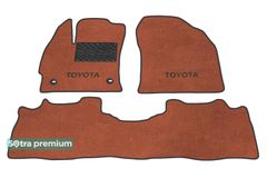 Двошарові килимки Sotra Premium Terracotta для Toyota Prius + (mkI)(універсал) 2012-2017 (USA) - Фото 1