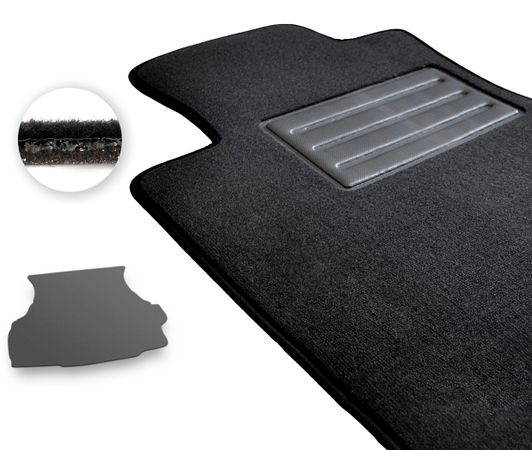 Двошарові килимки Optimal для Лада Самара (21099)(седан)(багажник) 1990-2011 - Фото 1