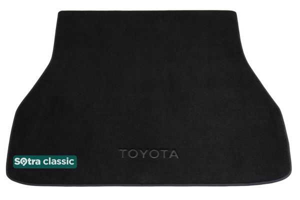 Двошарові килимки Sotra Classic Black для Toyota Land Cruiser (J300)(багажник) 2021→ - Фото 1