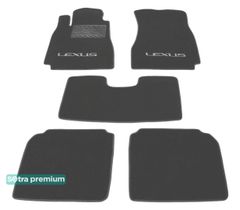 Двухслойные коврики Sotra Premium Grey для Lexus LS (mkIII) 2000-2007