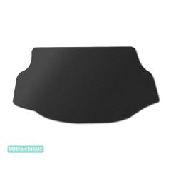 Двухслойные коврики Sotra Classic Black для Toyota RAV4 (mkIV)(гибрид)(багажник) 2012-2018