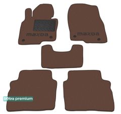 Двошарові килимки Sotra Premium Chocolate для Mazda CX-5 (mkII) 2017→