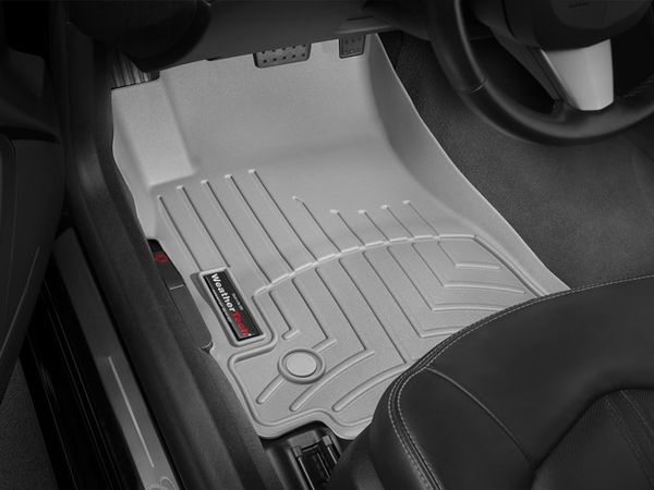 Коврики WeatherTech Grey для Cadillac CTS (mkII)(coupe)(RWD)(1 row) 2011-2014 automatic - Фото 2