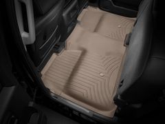 Килимки WeatherTech Beige для Chevrolet Silverado (mkIII); GMC Sierra (mkIII)(double cab)(extended 2 row)(2 row) 2014-2018 - Фото 2