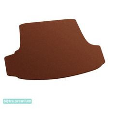 Двошарові килимки Sotra Premium Terracotta для Skoda Octavia (mkII)(A5)(ліфтбек)(багажник) 2004-2012