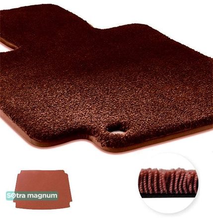 Двошарові килимки Sotra Magnum Red для Kia Niro (mkI)(багажник) 2016-2022 - Фото 1