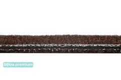 Двухслойные коврики Sotra Premium Chocolate для Hyundai i30 (mkI)(хетчбэк)(с докаткой)(багажник) 2007-2012 - Фото 6