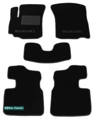 Двошарові килимки Sotra Classic Black для Suzuki SX4 (mkI) 2006-2014