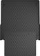 Гумовий килимок у багажник Gledring для Peugeot 308 (mkII)(універсал) 2013-2021 (багажник із захистом)