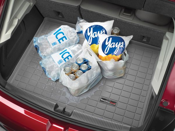 Коврик WeatherTech Grey для Hyundai Tucson (mkIV)(гібрид)(верхній рівень)(багажник) 2020→ - Фото 4