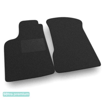 Двошарові килимки Sotra Premium Black для Seat Inca (mkI)(1 ряд) 1996-2004 - Фото 1