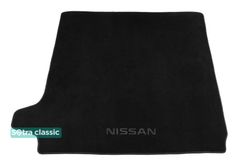 Двошарові килимки Sotra Classic Black для Nissan Pathfinder (mkIII)(R51)(складений 3 ряд)(багажник) 2011-2014 - Фото 1