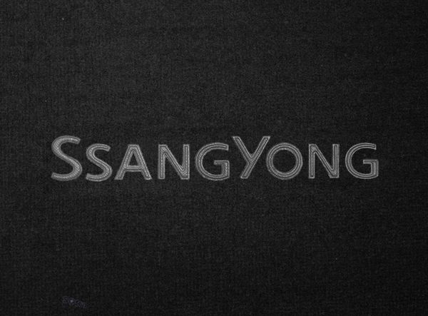 Двошарові килимки Sotra Premium Black для SsangYong Rexton (mkI)(складений 3 ряд)(багажник) 2001-2006 - Фото 2