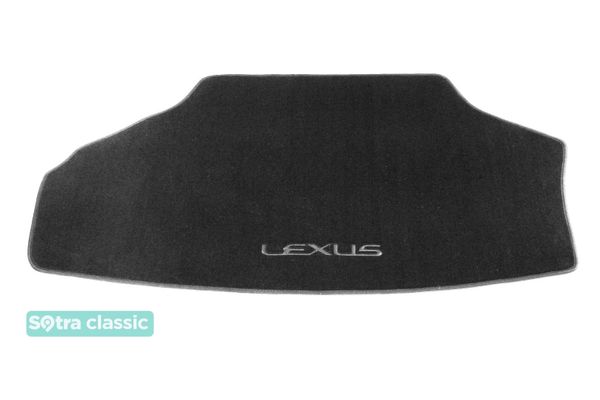 Двошарові килимки Sotra Classic Grey для Lexus LS (mkIV)(короткий)(багажник) 2006-2017 - Фото 1