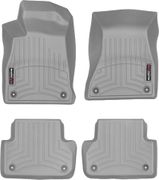 Коврики WeatherTech Grey для Audi A4/S4/RS4 (B9) / A5/S5/RS5 (mkII)(sportback)(with fixings on 2 row) 2016→ - Фото 1