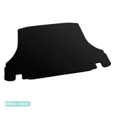 Двошарові килимки Sotra Classic Black для Daewoo Lanos (mkI)(седан)(багажник) 1997-2017