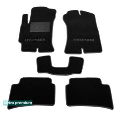 Двошарові килимки Sotra Premium Black для Hyundai Coupe / Tiburon (mkII) 2001-2009