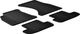 Гумові килимки Gledring для Audi A4/S4/RS4 (mkIV)(B8) / A5/S5 (mkI)(B8)(ліфтбек) 2007-2016
