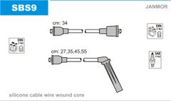 Дроти запалювання Janmor SBS9 для Saab 9-3 2.0 (B204I) / 2.0SE Turbo (B204R) / 2.0 Turbo - Фото 1