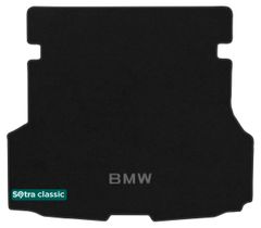 Двошарові килимки Sotra Classic Black для BMW 4-series (F36)(гран купе)(багажник) 2013-2020