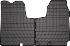 Гумові килимки Frogum для Renault Trafic (mkII); Opel Vivaro (mkI); Nissan Primastar (mkI)(1 ряд) 2001-2014 - Фото 1