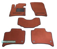 Двошарові килимки Sotra Premium Terracotta для Volkswagen Touareg (mkII) 2010-2018