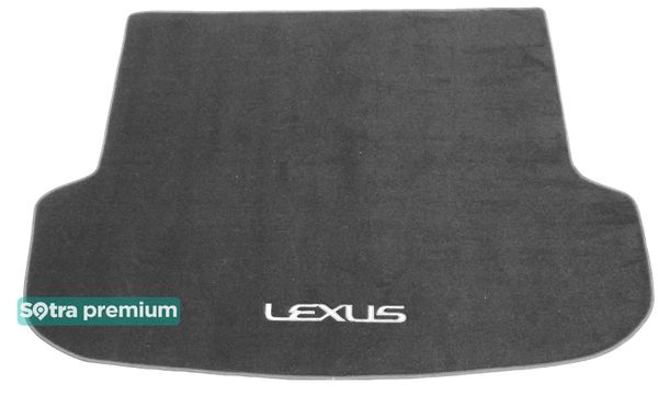 Двошарові килимки Sotra Premium Grey для Lexus RX (mkIV)(багажник) 2016-2022 - Фото 1