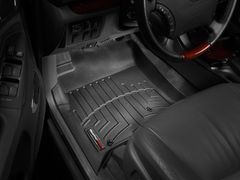 Коврики WeatherTech Black для Toyota Land Cruiser Prado (J120); Lexus GX (mkI)(no rear entertainment system)(1 row) 2002-2009 - Фото 2